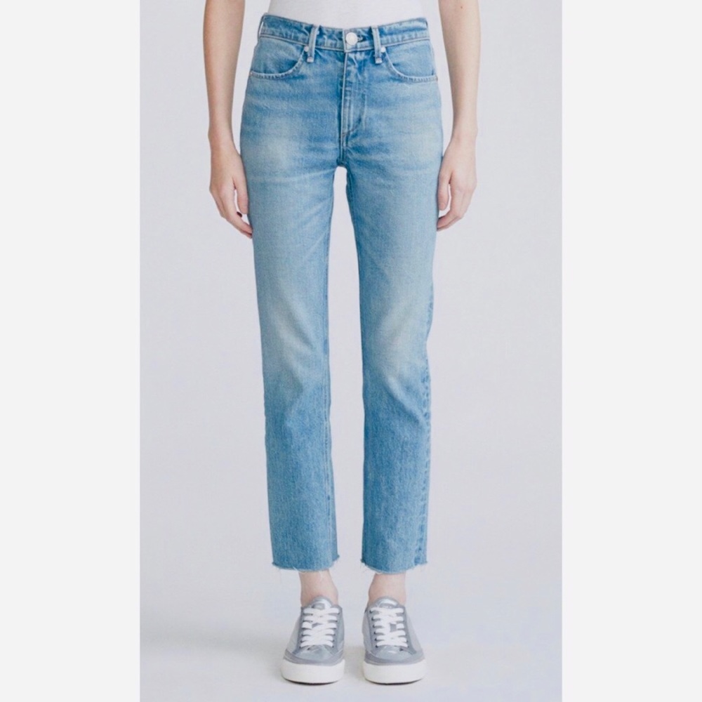 ❤️ RAG & BONE ❤️ COLLECTION STYLISH FARRAH ANKLE CIGARETTE RAW HEM JEANS . - Picture 5 of 12